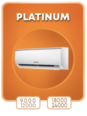 کولرگازی جنرال گلد 24000 اینورتر